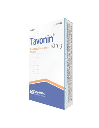TAVONIN 40 MG 60 COMPRIMIDOS RECUBIERTOS- Farmacia Campoamor