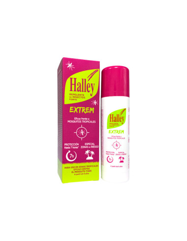 Halley Extrem Repelente De Insectos Vaporizador 100 ml