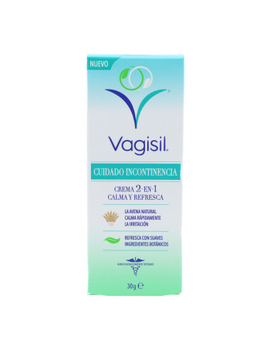 VAGISIL INCONTINENCE CARE 2 IN 1 CREAM 30 G