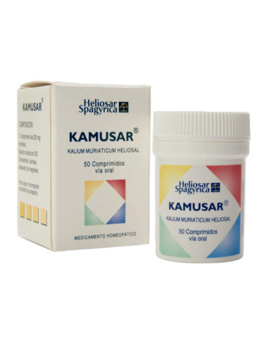 KAMUSAR 50COMP (KALIUM MUR.D6)- Farmacia Campoamor