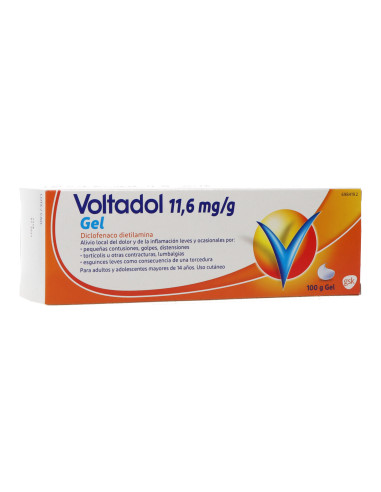 VOLTADOL 10 MG/G GEL TOPICO 100 G- Farmacia Campoamor