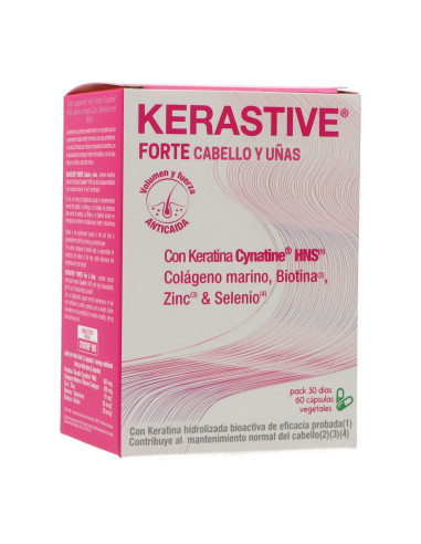 KERASTIVE FORTE HAIR AND NAILS 60 CAPSULES