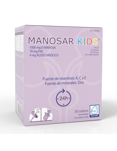 MANOSAR KIDS 30 SOBRES