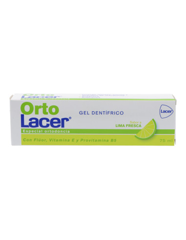 ORTOLACER FRESH LIME TOOTH GEL 75 ML