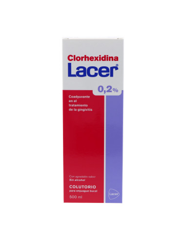 Lacer Colutorio Clorhexidina 0.2% 500 ml