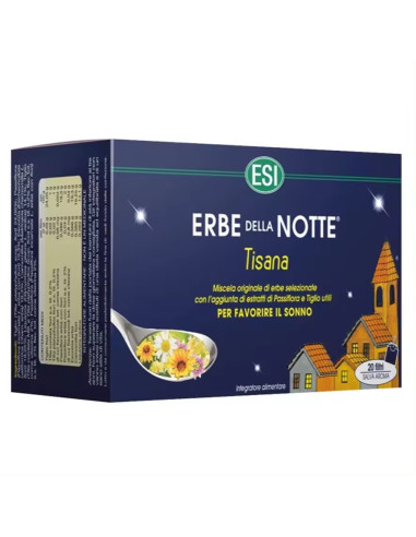 Trepat Diet-esi Erbe Della Notte Tisana 20 Envelopes