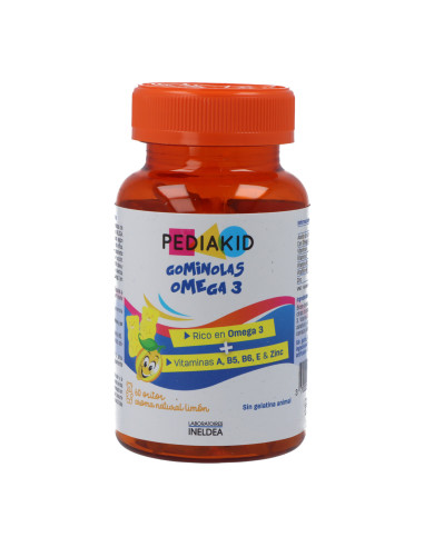 PEDIAKID JELLY SWEETS OMEGA 3 60 JELLYS