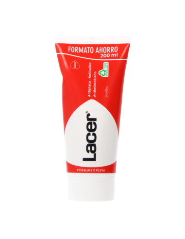 LACER TOOTHPASTE WITH FLUORIDE 200 ML