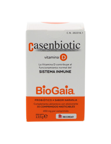 Casenbiotic Vitamina D 30 Comp