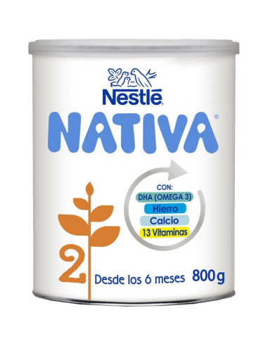 NESTLE NATIVA 2 FOLGEMILCH 800 G