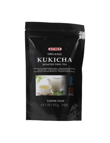 KUKICHA ORGANIC ROASTED TEA 85 G MITOKU
