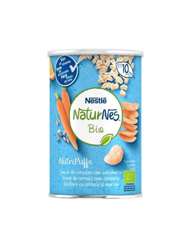 NESTLE NATURNES BIO NUTRI PUFFS GETREIDE KAROTTE 35 G