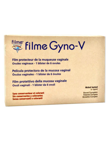 FILME GYNO-V 6 VAGINAL OVULES