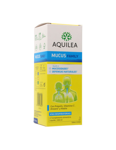 AQUILEA MUCUS SYRUP WITH PROPOLIS AND VITAMIN C 200 ML
