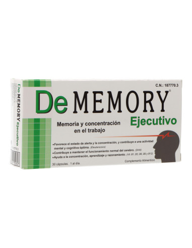 DE MEMORY EJECUTIVO 30 CAPSULAS
