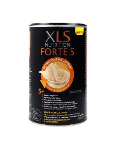 XLS NUTRITION FORTE 5 VANILLA LEMON 400 G