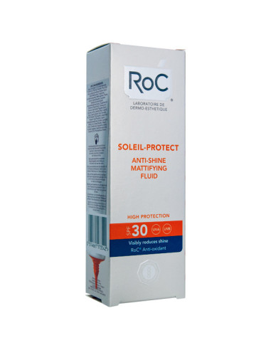 ROC SOLEIL PROTECT 30 MATTIFYING ANTI SHINE FLUID