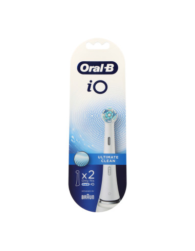 ORAL B IO ULTIMATE CLEAN REPLACEMENTS 2 UNITS
