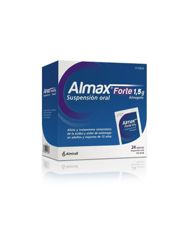 ALMAX FORTE 1.5 G 24 SOBRES SUSPENSION ORAL- Farmacia Campoamor