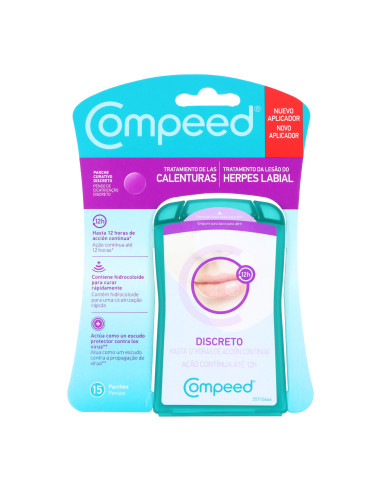 COMPEED TOTAL CARE 15 COLD SORE PATCHES
