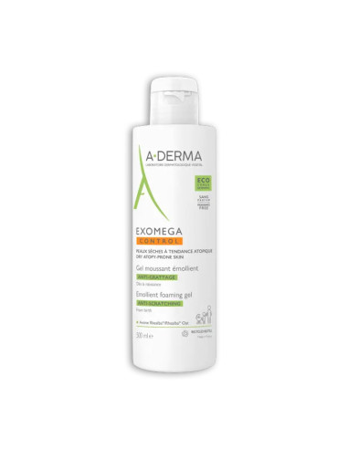 A-DERMA EXOMEGA CONTROL MOUSSANT CLEANSING GEL 500 ML