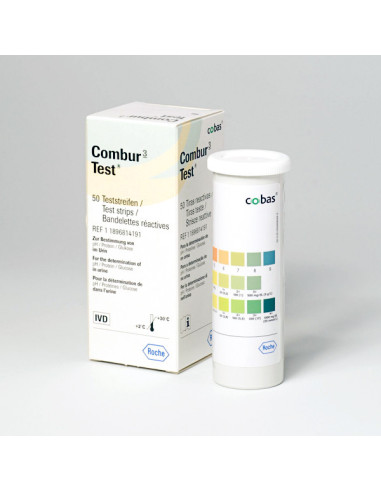 COMBUR-3 TEST  PH, PR-, GLUCOSA- Farmacia Campoamor