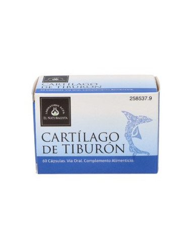 Cartilago Tiburon 60caps El Naturalista