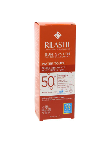 RILASTIL SUN SYSTEM 50+ WATER TOUCH FLUIDO LIGEIRO 50 ML