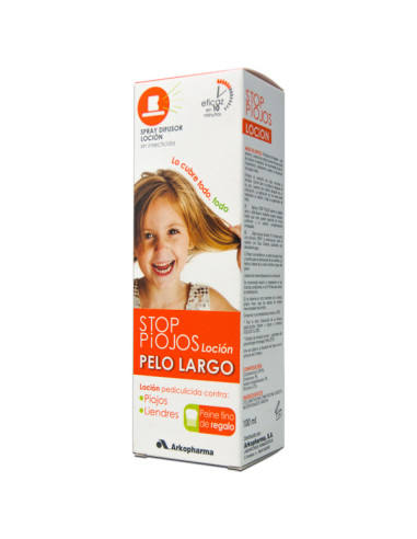 STOP LICE LOTION FOR LONG HAIR 100ML + FINE COMB