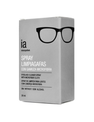 Interapothek Spray Limpiagafas 20 ml Y Gamuza