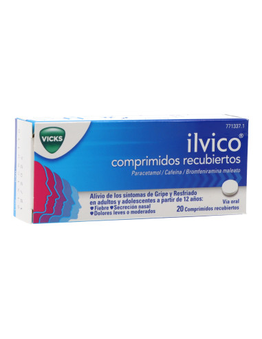 ILVICO 20 COMPRIMIDOS- Farmacia Campoamor