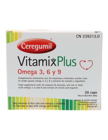 Ceregumil Vitamix Plus 30 Caps