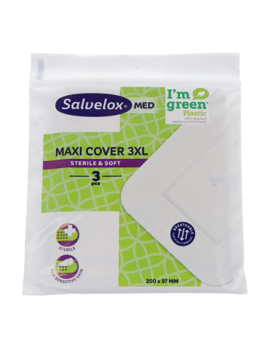 SALVELOX MED MAXI COVER 3XL 3 UDS