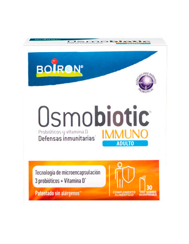 Boiron Osmobiotic Immuno Adulto 30 Sobres Bucodispensables