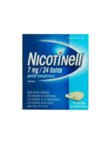 NICOTINELL 7 MG 14 PARCHES