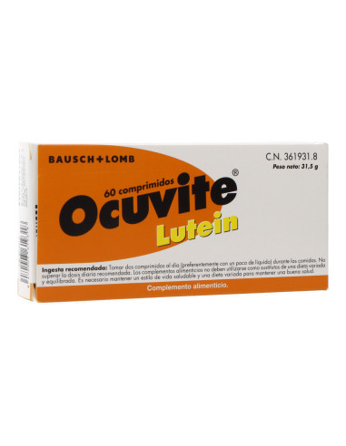 OCUVITE LUTEIN 60 TABLETS
