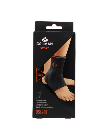 ORLIMAN SPORT ELASTIC ANKLE SUPPORT 0S6240 SIZE M