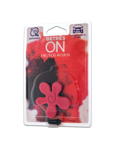 BETRES ON RED BERRIES CAR AIR FRESHENER 8G