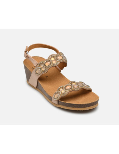 Scholl Sandal Women Ortigia Sandal Color Beige Size 38