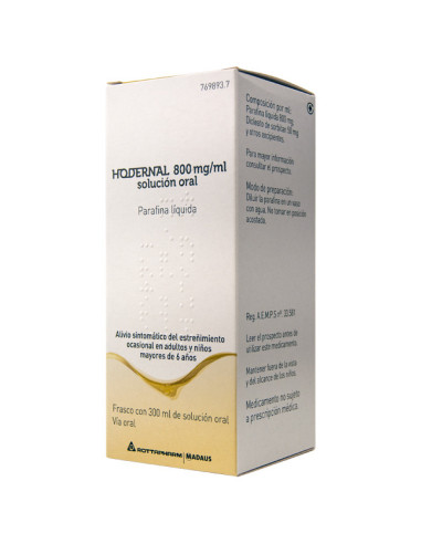 HODERNAL 800 MG/ML SOLUCION ORAL 300 ML- Farmacia Campoamor