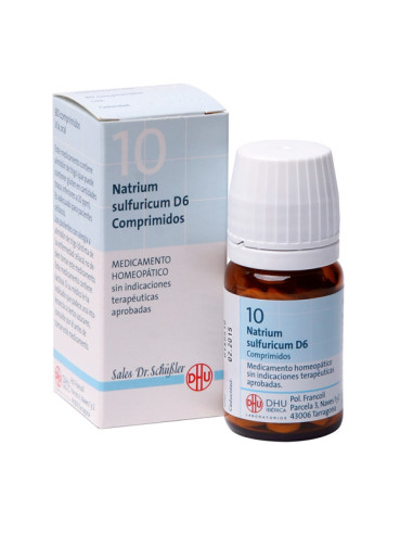SAL SCHUSSLER N10 NATRIUM SULFUR 80- Farmacia Campoamor