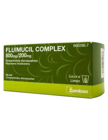 FLUIMUCIL COMPLEX 12 COMP EFERV