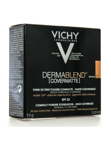 VICHY DERMABLEND COVERMATTE PULVER 9,5G N55