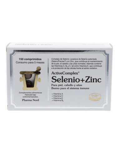 ACTIVE COMPLEX SELÉNIO + ZINCO 150 COMPRIMIDOS