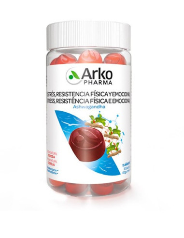 Arkopharma Stress Physical And Emotional Resistance 60 Cherry Flavor Gum Candy