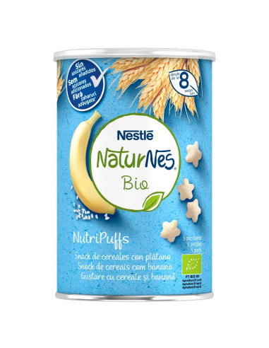 Nestle Naturnes Bio Snack Cereales Y Platano 35 g
