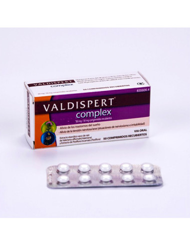 VALDISPERT COMPLEX 50 COMPRIMIDOS- Farmacia Campoamor