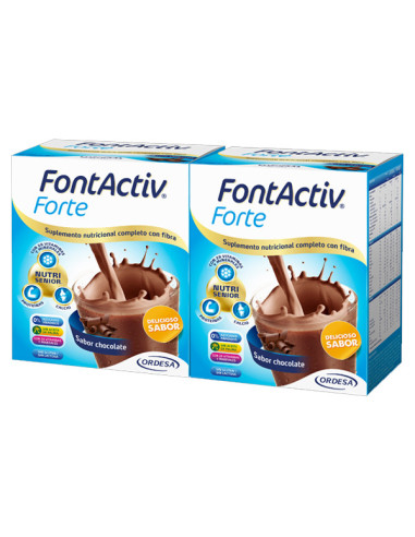 FONTACTIV FORTE CHOCOLATE 2X420G PROMO