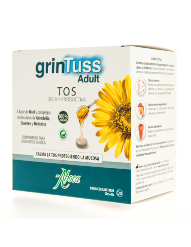 GRINTUSS ADULTS 20 TABLETS