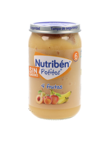 NUTRIBEN BABY FOOD 4 FRUITS 235 G